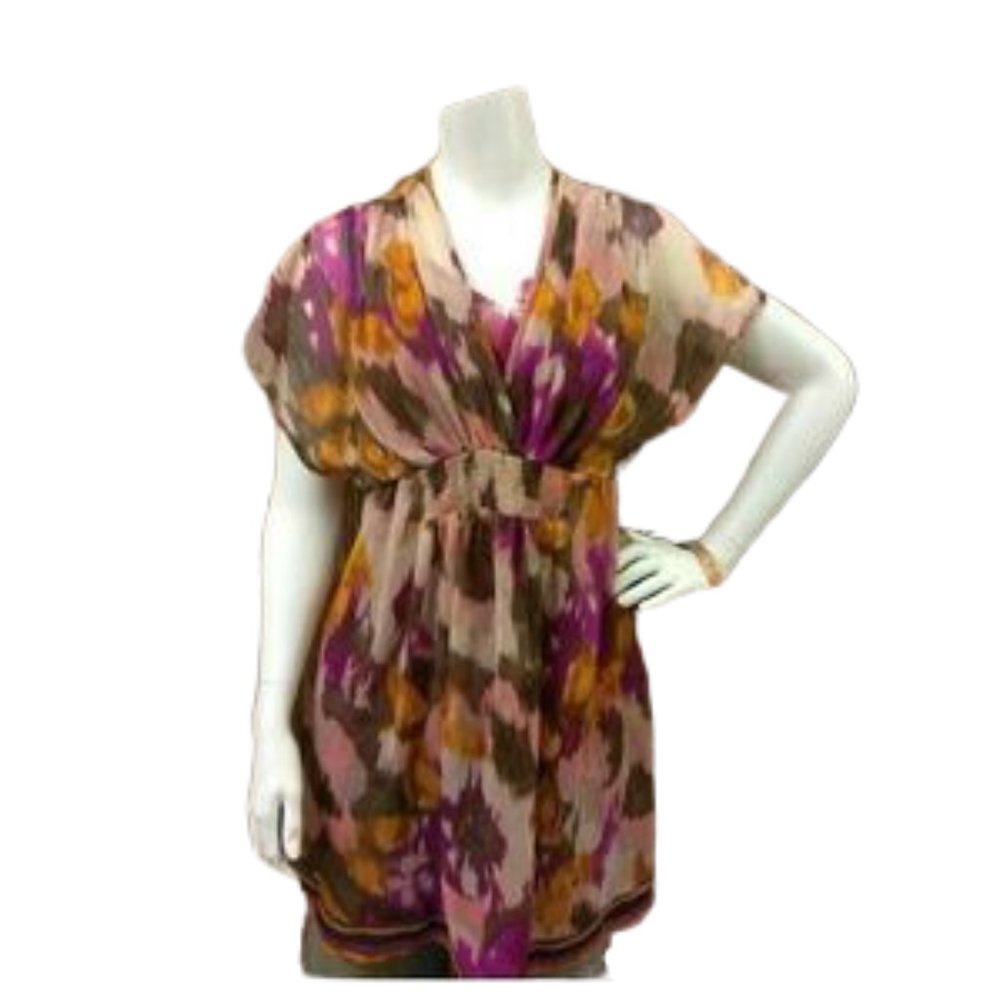 H&M Tunic watercolor shirt size 8